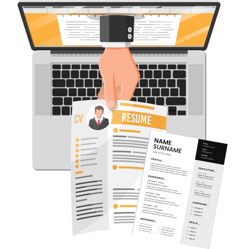 Service professionnel de preparation de CV canadien